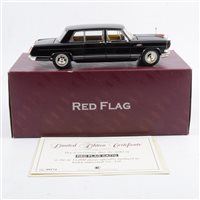 Lot 274 - Kader Industrial Co Ltd Precision Models CA770 1958 Red Flag Limousine, 1:24 scale, with certificate and box.