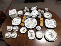Lot 85 - A large quantity of Royal Worcester Herbs crockery and Royal Doulton Brambly Hedge four seasons series crockery