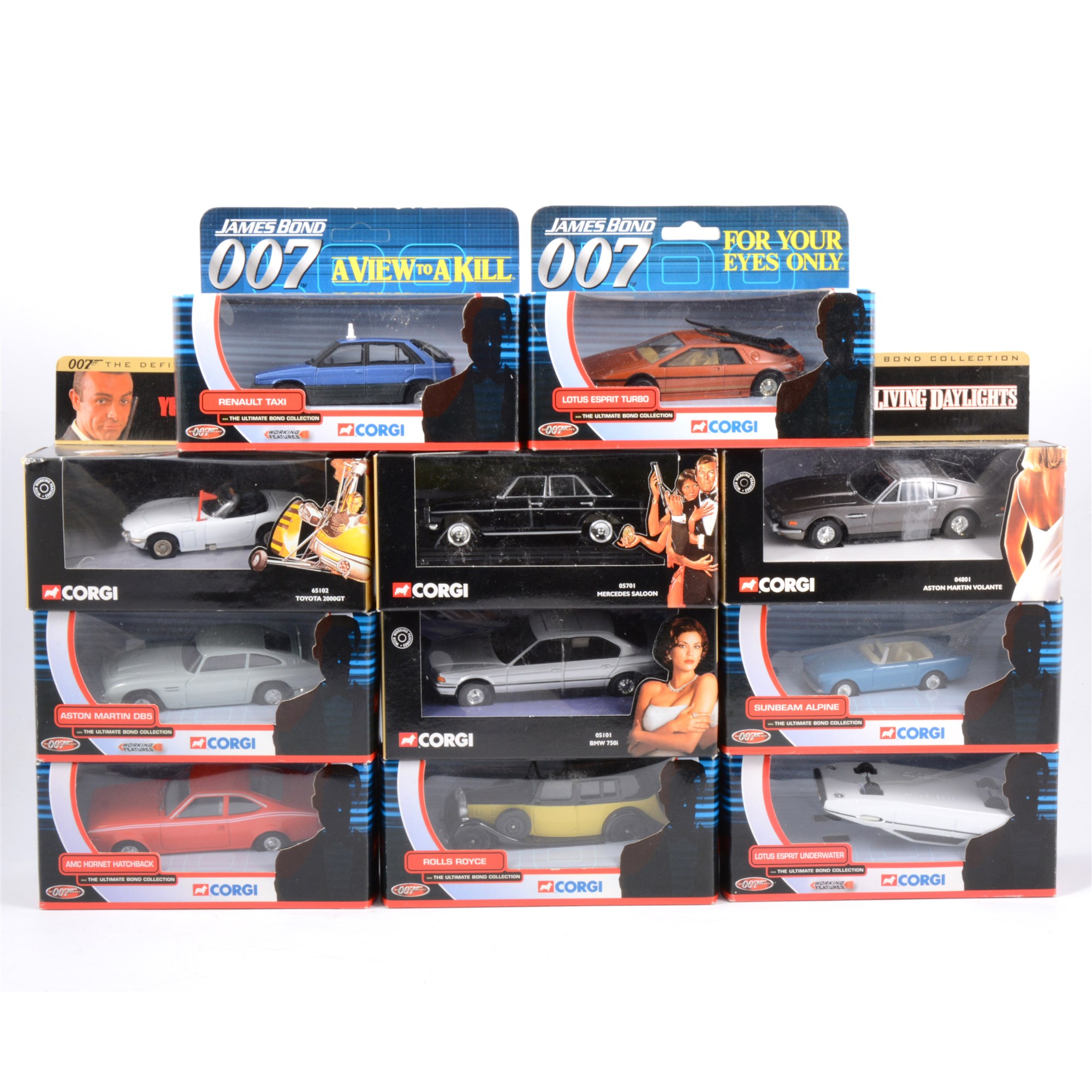 corgi james bond collection