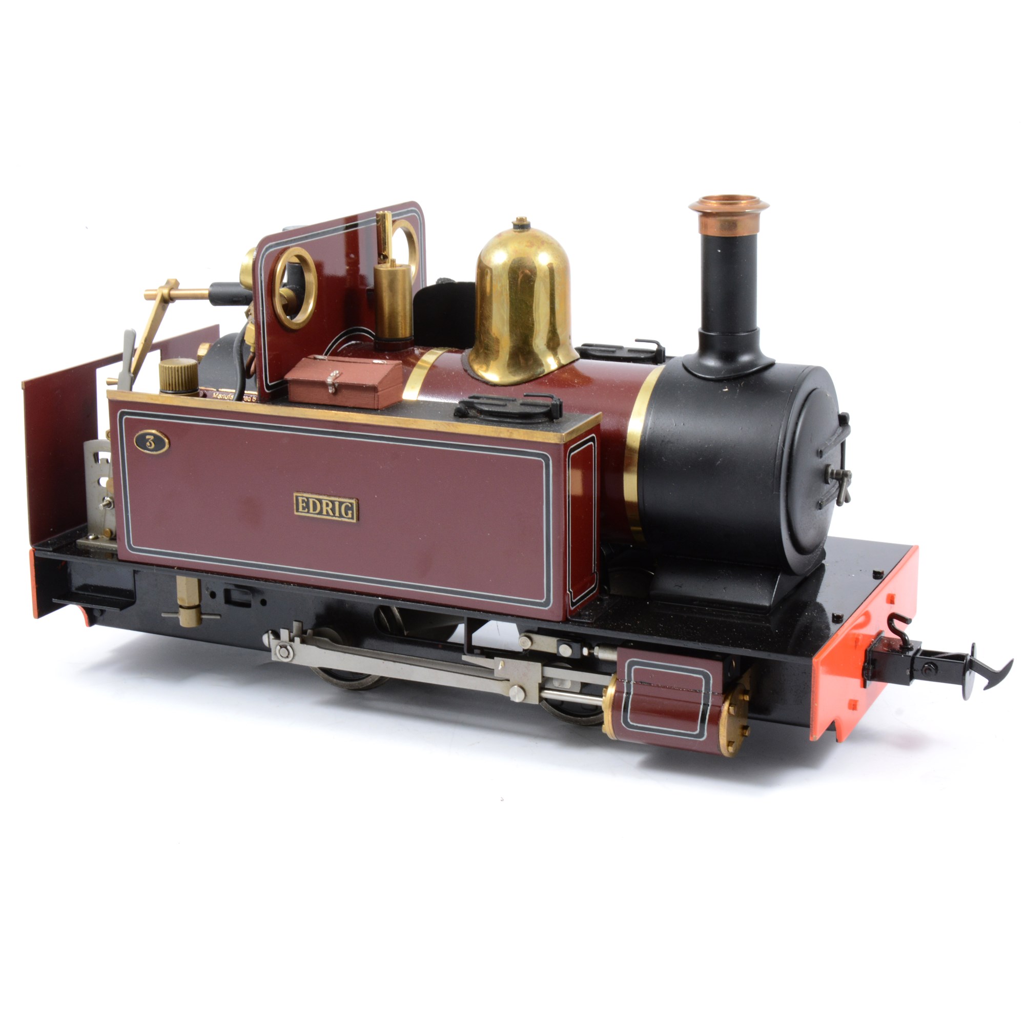 Lot 40 - Accucraft Edrig 0-4-0 steam locomotive