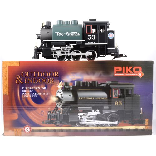 Lot 47 - Piko G scale 0-6-0T Saddle Tank locomotive