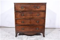 Lot 377 - A Victorian mahogany chest of drawers