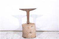 Lot 457 - Stake anvil.