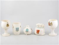 Lot 69 - A quantity of crested ware, mainly WH Goss.