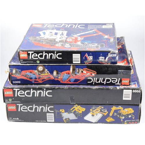 Lot 137 - Four Lego Technic sets, unchecked.