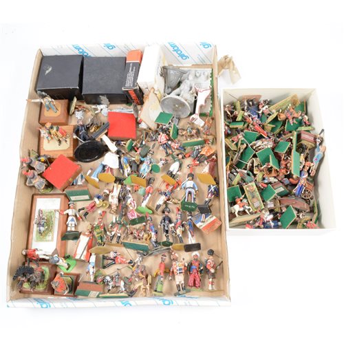 Lot 185 - A collection of white metal war gaming figures