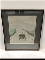 Lot 314 - Laurence Stephen Lowry, The Cart, offset lithograph.
