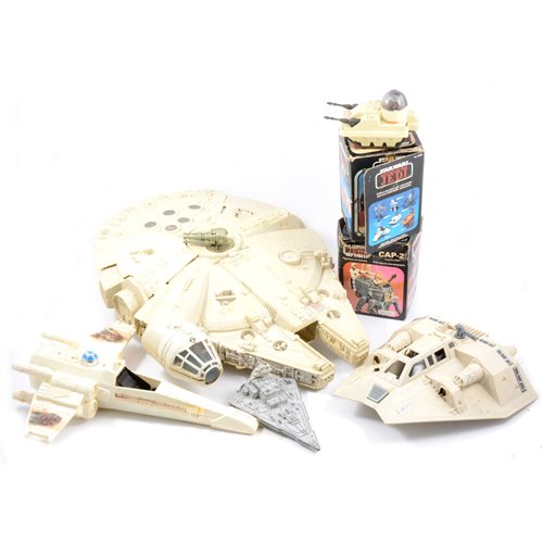 Lot 160 - Collection of Star Wars vehicles