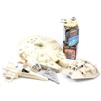 Lot 160 - Collection of Star Wars vehicles