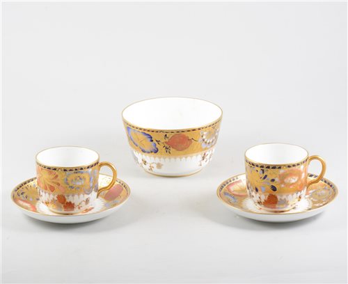 Lot 31 - Royal Crown Derby teaware, Imari pattern number 8664