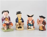 Lot 92 - A collection of Tony Wood and other 20th century toby jugs