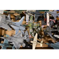 Lot 252 - A collection of Amercom diecast model aircraft.