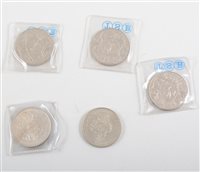 Lot 259 - AMENDED - Small selection of British coins annd ISve coinage (previously lot 256).