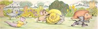 Lot 237 - Children's book illustrations; Victoria Plum by Angela Ripon and Orm and Cheep