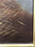 Lot 298 - Fred Thurlby, Gay Girl, a Cob in a stable, oil on canvas.