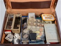 Lot 261 - Coins; a collection of pre decimal and decimal UK coins, including copper, nickel, presentation packs,  etc.
