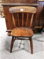 Lot 504 - Beech childs Chair