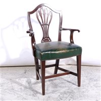 Lot 516 - Victorian mahogany carver chair