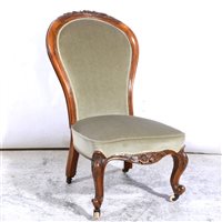 Lot 534 - Victorian nursing chair