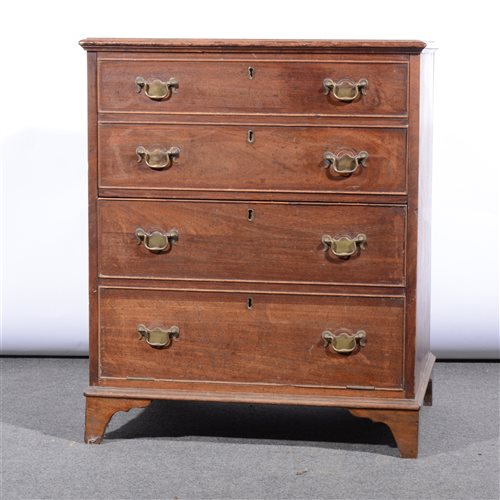 Lot 522 Victorian Mahogany Commode Dummy Drawer