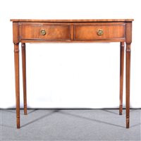 Lot 512 - Victorian style mahogany writing table