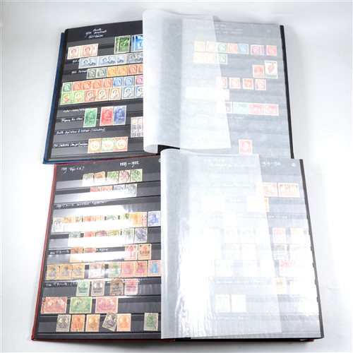 Lot 142 - A large collection of world stamps (2 boxes)