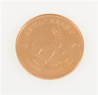 Lot 291 - A South African Krugerrand 1979, 1oz of Fine Gold