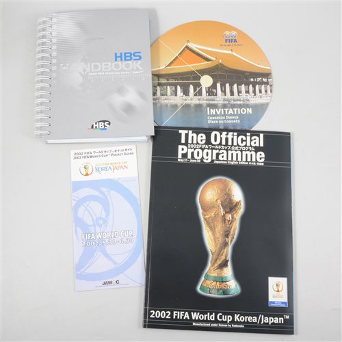 Lot 70 - Footballing ephemera, including FIFA Word Cup 2002 material