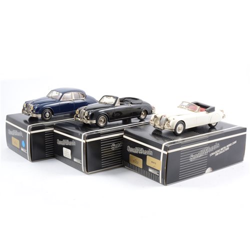 Lot 227 - Western Model Cars 'Small Wheels' white metal DS7 Vicarage Jaguar Mk 2 convertible