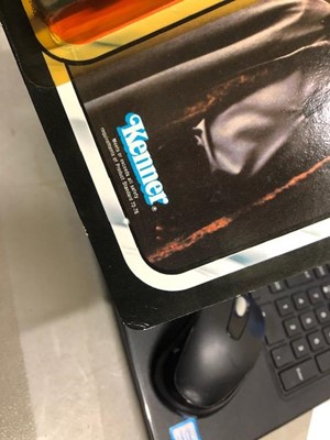 Lot 224 - Star Wars figure Lando Calrissian, Kenner, sealed in original Return of the Jedi blister pack box, unpunched 65 back.
