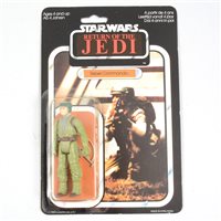 Lot 249 - Star Wars figure Rebel Commando, Palitoy, sealed in original Return of the Jedi blister pack box, punched 65 back.