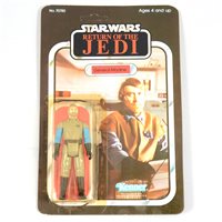 Lot 252 - Star Wars figure General Madine, Kenner, sealed in original Return of the Jedi blister pack box, unpunched 65 back.