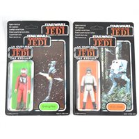 Lot 239 - Star Wars figure ART-ST driver and B-Wing pilot, (2).