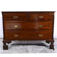 Lot 533 - Victorian mahogany chest of drawers