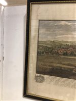 Lot 434 - Samuel and Nathaniel Buck, The South Prospect of Leicester, publ March 25th 1743.