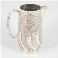Lot 358 - A Victorian silver jug by William Hutton & Sons Ltd, London 1897.