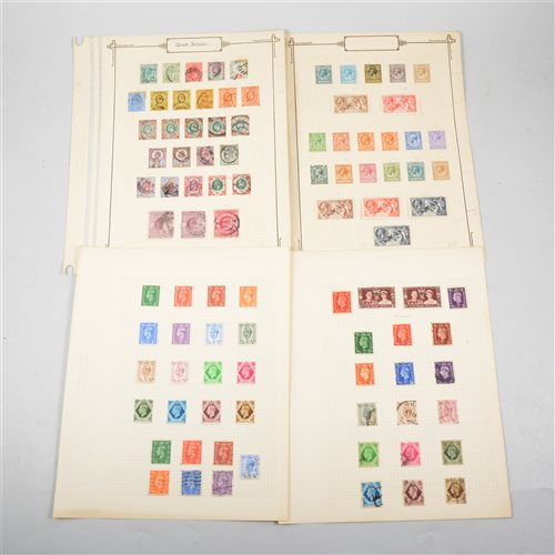 Lot 105 - GB stamps: Edward VII - George VI