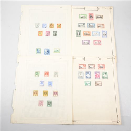 Lot 112 - Colonial stamps, St Vincent, St Lucia, Bermuda, Gilbert & Ellice Islands: a small collection, mint