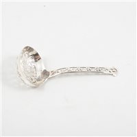 Lot 228 - A small silver ladle by Hilliard and Thomason
