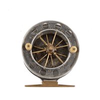 Lot 125 - Samuel Allcock & Co, a vintage 'The Allcock Aerial' Fly Fishing centre pin reel