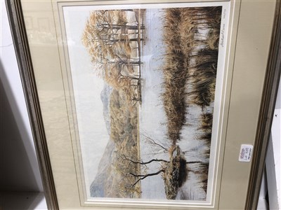 Lot 225 - After Michael Revers, Morning Calm, Coniston Water, five limited edition prints.