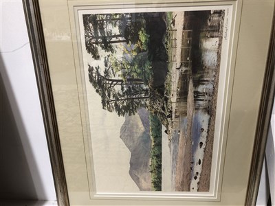 Lot 225 - After Michael Revers, Morning Calm, Coniston Water, five limited edition prints.