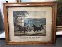 Lot 432 - Best Time On Record - Goldsmith Maid and Judge Fullerton in their great trot at East Saginaw, Michigan, July 16th 1874