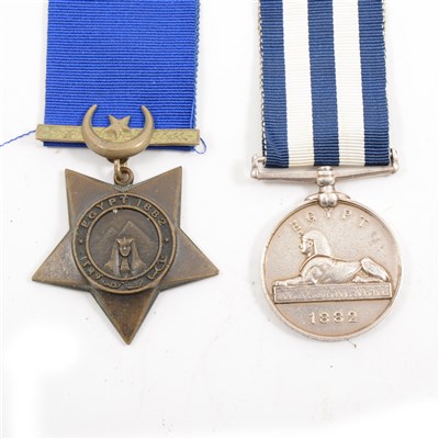 Lot 162 - Campaign medal: Egypt 1882-1889 -1975