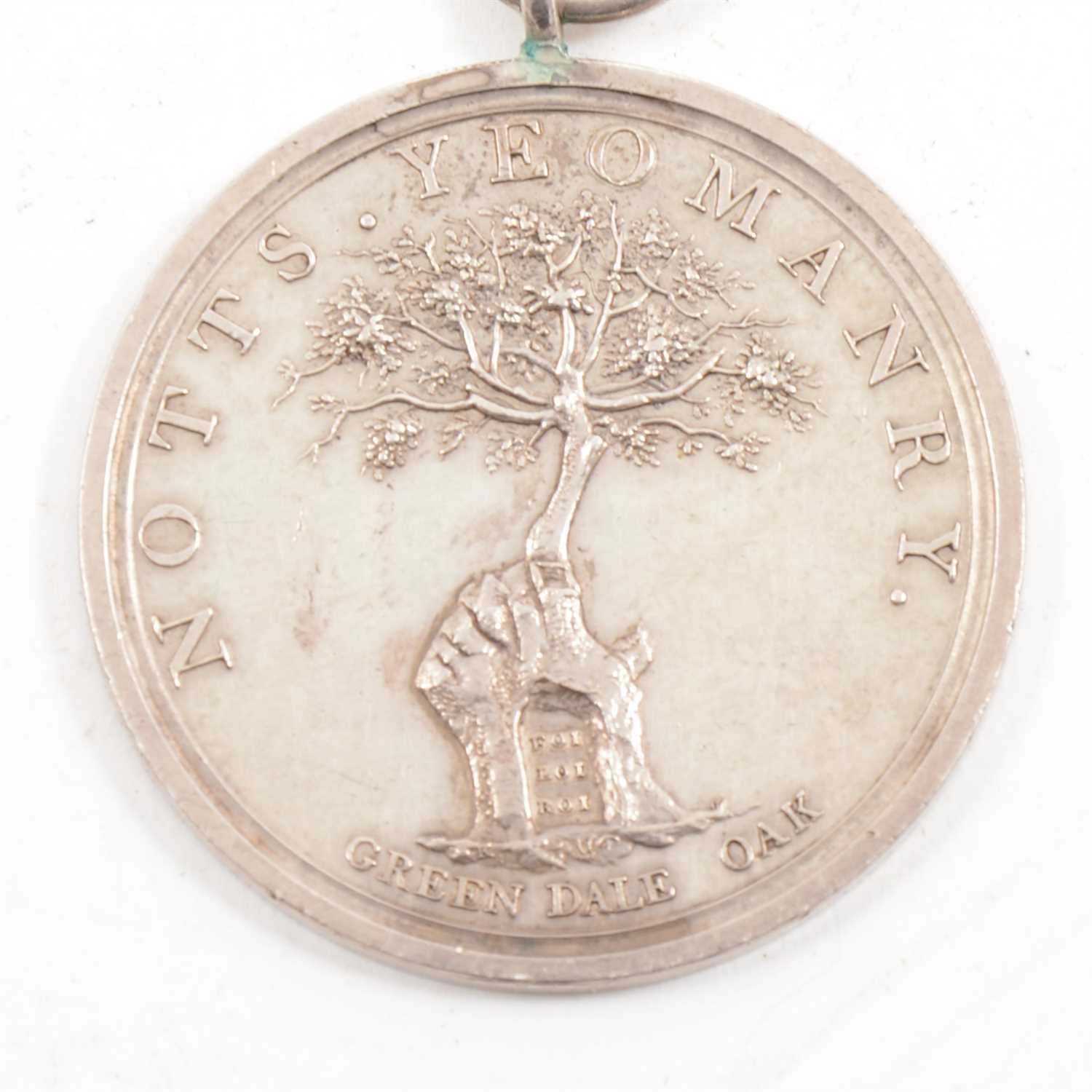 Lot 164 - Regimental medal: Nottinghamshire Yeomanry 1802
