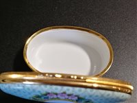 Lot 67 - Halcyon Days Princess of Wales enamel box, commissioned limited edition.