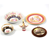 Lot 34 - Small collection of Le Tallec and Limoges porcelain.