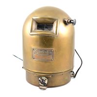 Lot 155 - A brass-cased Owen Auto-Helmsman compass, by Sestrel, No. 261