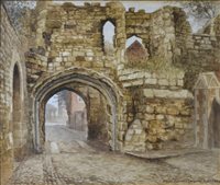 Lot 307 - Albert H. Findley, "Prince Rupert's Gateway, Gateway, Leicester"