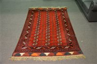 Lot 477 - Large Bokhara rug